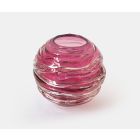 Strata Vase/Votive - Gold Ruby