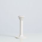 Ash Candlestick Medium - White