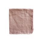 Linen Napkin w Frayed edge - Dusk