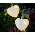 Heart Opaque Lit Up Bauble