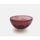 Fine Trail Bowl - Burgundy