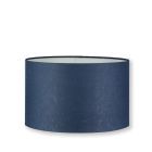 Linen Indigo 16" Drum Lampshade