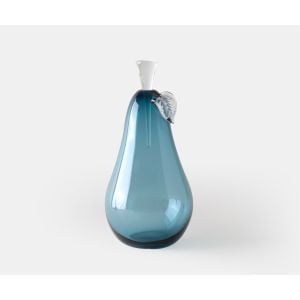 Pear Large - Steel Blue