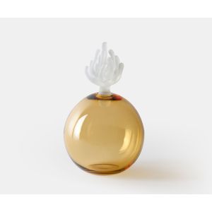 Anemone Bottle, Lrg - Amber