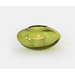 Pebble Votive - Moss