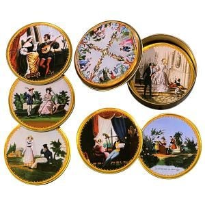 Romantic Scenes Coasters