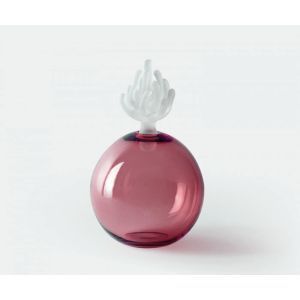 Anemone Bottle, Lrg - Burgundy