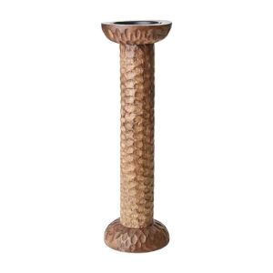 Bronx Brown Candle Holder Large