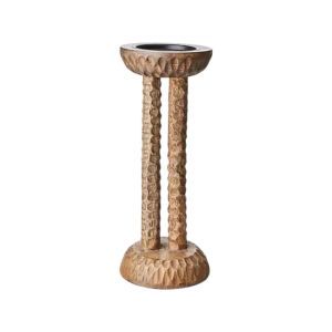 Bronx Brown Candle Holder Medium 