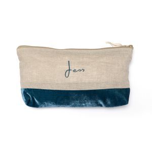 Personalised Washbag - Turquoise