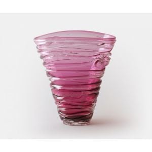 Favorita Vase - Gold Ruby