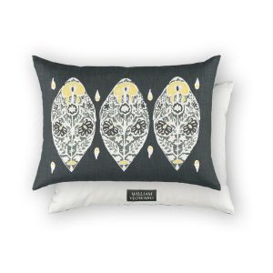 FLORES - SLATE DECORATIVE PILLOW