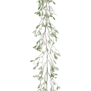 Frosted Mistletoe Garland 180