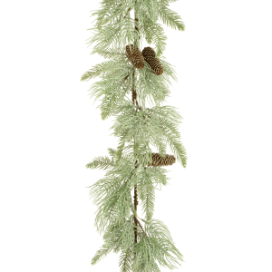 Frosty Mixed Pine Garland 150