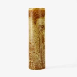 Cylinder Candle 8.5x30 Ochre