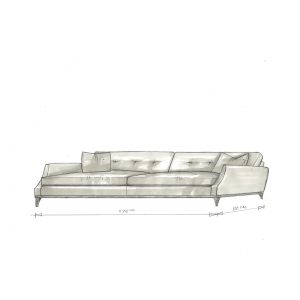 Melbury 2 Seater Sofa COM