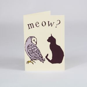 Owl and Pussycat Card