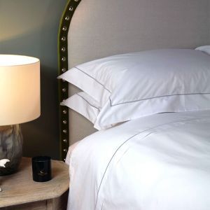 Savile Cord Bedlinen Collection - Silver