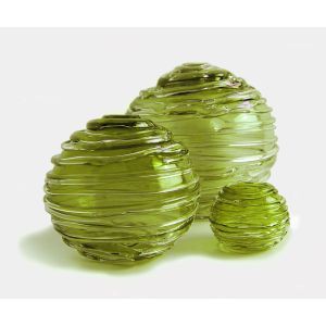 Strata Medium Vase - Moss