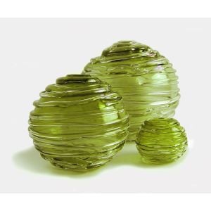 Strata Large Vase - Moss