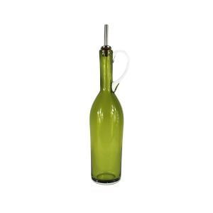 Olive Oil Bottle With Handle - Moss