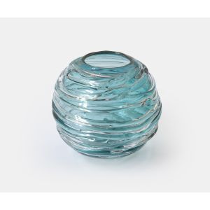 Strata Vase/Votive - Turquoise