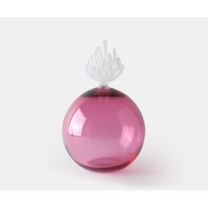 Anemone Bottle, Lrg - Fuchsia