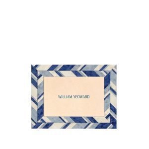 Woad & Cream Frame - 5" x 7"