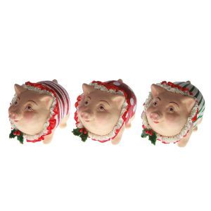Festive Piggy Bank Decoration