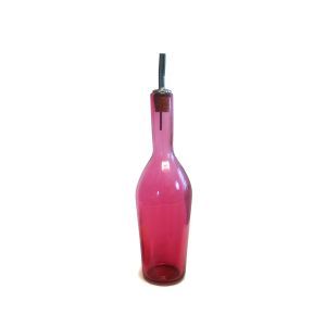 OLIVE Oil Bottle Tapered - Fuschia