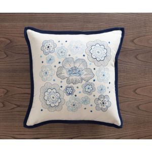 St Winnow - Navy Cushion